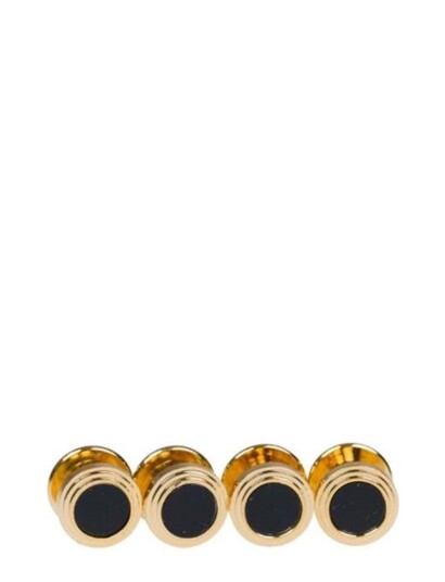 Portia 1924 Gold & Studset 4 Buttons - Gold - ONE SIZE Portia 1924 Gold & Studset 4 Buttons - Gold - ONE SIZE