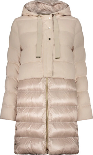 Herno Dame Frakker Beige 2XL,