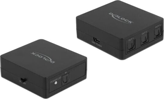 Delock - Lydsplitter - 3 x SPDIF - stasjonær Delock - Lydsplitter - 3 x SPDIF - stasjonær