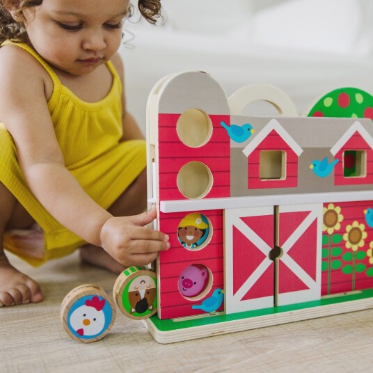 Melissa & Doug GO Tots trillebane Bondegård