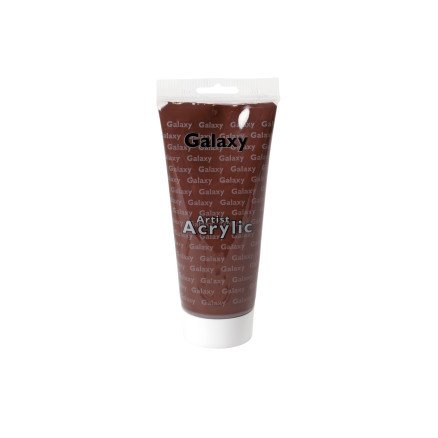 Galaxy Artist Akrylmaling Kunstnerfarge Mørkebrun 200ml