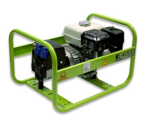Pramac Strømaggregat E4000 3,1Kw Shhpi