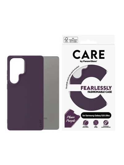 CARE by PanzerGlass Fashionable Case Plum Purple Samsung Galaxy S25 Ultra