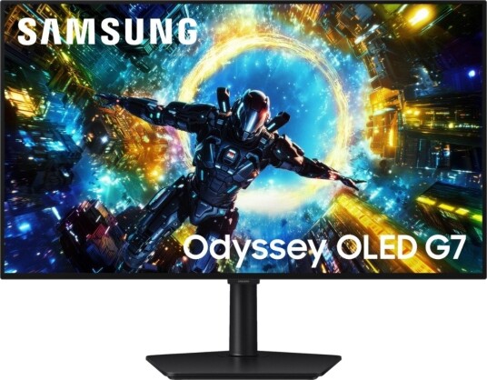 Samsung Odyssey G7 32" 4K OLED Gamingskjerm med 165Hz Samsung Odyssey G7 32" 4K OLED Gamingskjerm med 165Hz