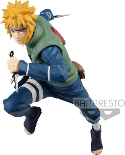 Banpresto Naruto Shippuden Vibration Stars Minato Namikaze Figur 18 cm