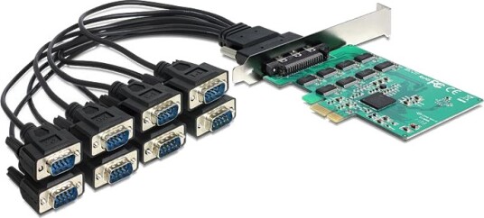 Delock PCIe 8x RS232 Serial 89336
