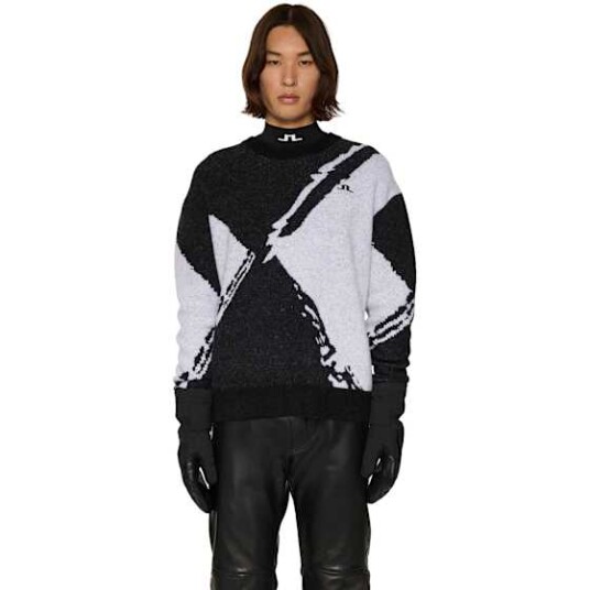 J.Lindeberg Jaxton Knitted Sweater Black