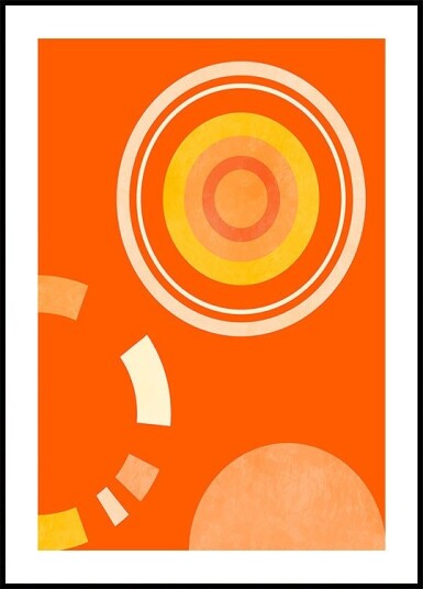 energizing abstract Poster Plakat / 50x70cm