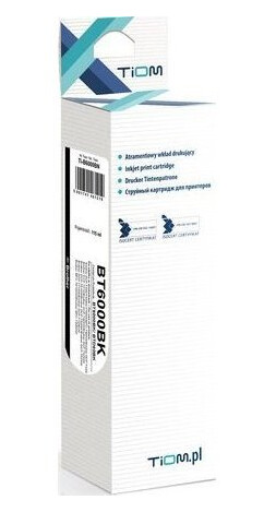 Tusz Tiom Tusz Tiom Do Brother 6000Bn | Bt6000bk | Btd60bk | 115Ml | Black Tusz Tiom Tusz Tiom Do Brother 6000Bn | Bt6000bk | Btd60bk | 115Ml | Black