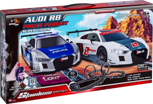 Speed Car Audi Politijakt 1:64 41515