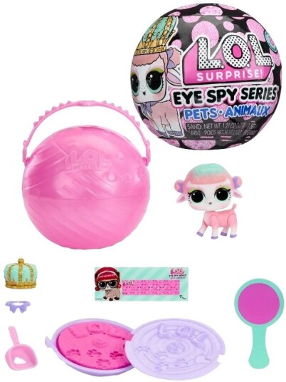 Lol Surprise Eye Spy Pets Overraskelsesball Med Kjæledyr Og Dekoder