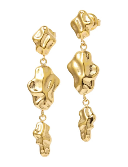 SISTIE Aria Earrings Gold Plated Guld One Size SISTIE Aria Earrings Gold Plated Guld One Size