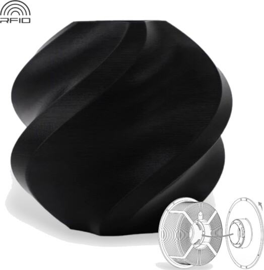 Bambu Lab Pla Basic Refill Black Bambu Lab Pla Basic Refill Black