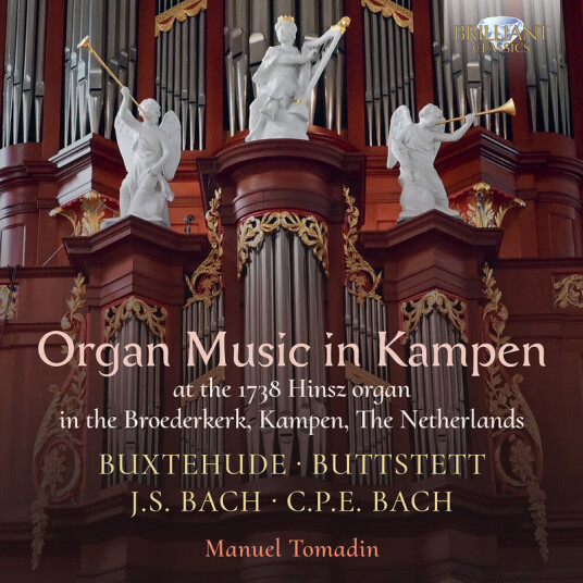 Manuel Tomadin Organ Music in Kampen CD