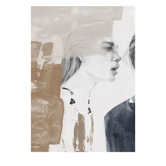 Anna Bülow Anna Bülow poster Whispers 70x100cm Anna Bülow Anna Bülow poster Whispers 70x100cm