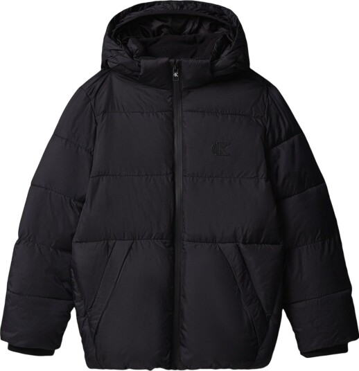 Calvin Klein Polstret Jakke Svart Calvin Klein 12 år (152) Dunjakke