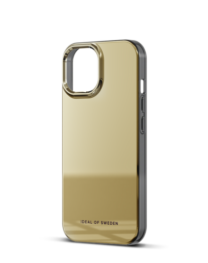 IDEAL OF SWEDEN iPhone 15 iDeal Of Sweden Clear Deksel - Mirror Gold IDEAL OF SWEDEN iPhone 15 iDeal Of Sweden Clear Deksel - Mirror Gold