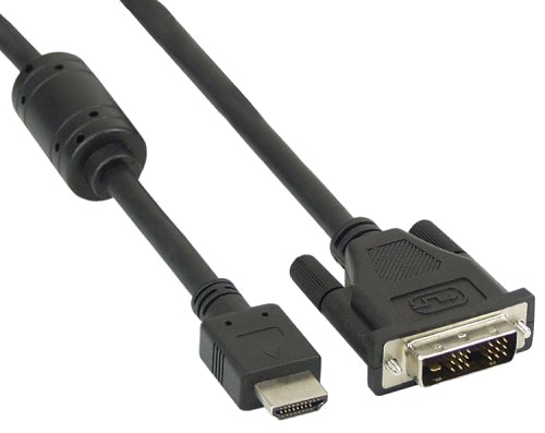 Inline 17663 3 M Hdmi Dvi D Sort Hankjønn/Hankjønn 216 G