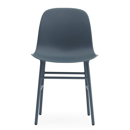 Normann Copenhagen Form Stol Blå/Stål