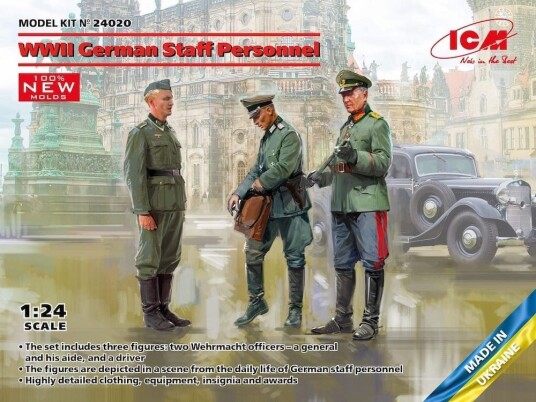 ICM 1/24 WWII German Staff Personnel
