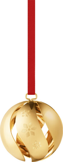 Georg Jensen Jul 2024 julekule gull