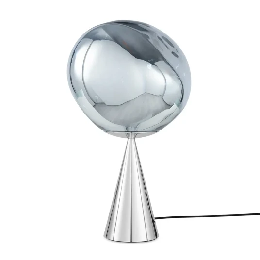 Tom Dixon MeltBordlampe Silver/Silver LED