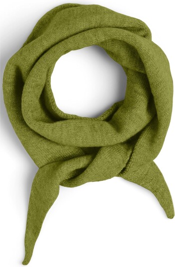 Pieces Pckomma Triangle Scarf Noos Bc   Khaki green   ONE SIZE