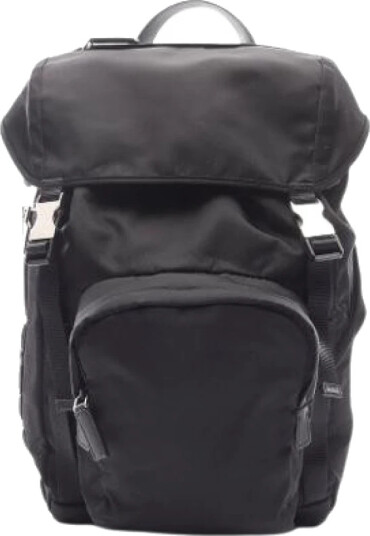 Prada Vintage, unisex, Pre-owned, Svart, ONE SIZE,