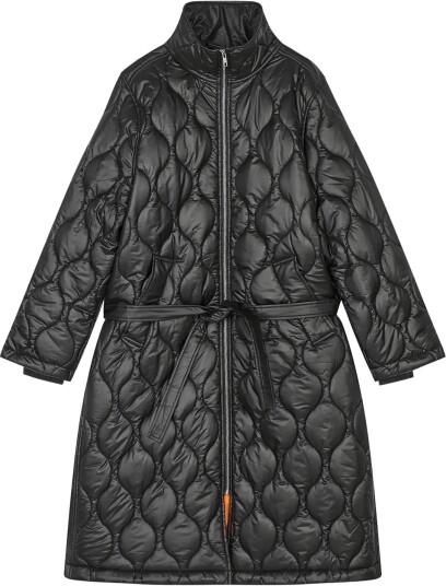Mads Nørgaard Shiny Ripstop Lizzo Coat Black 42 Mads Nørgaard Shiny Ripstop Lizzo Coat Black 42