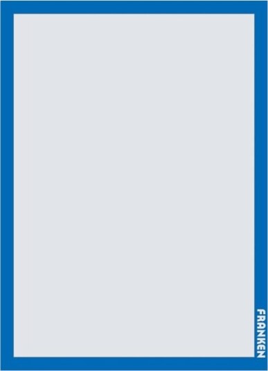 Franken Ar15032 Whiteboard Ramme Blå A3 Vegg 470 Mm 10 Mm