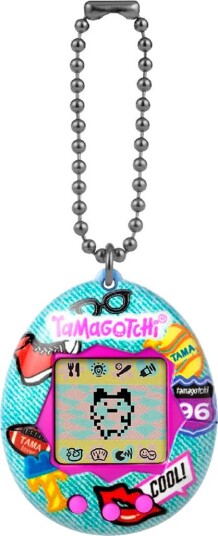 Bandai Tamagotchi Digitalt Kjæledyr (8+) - Denim Patches