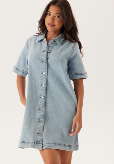 Vila Visol 2/4 SLEEVE BUTTON DRESS