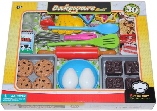 Lekemat Kjeksbakesett med 30 deler Lekemat Kjeksbakesett med 30 deler
