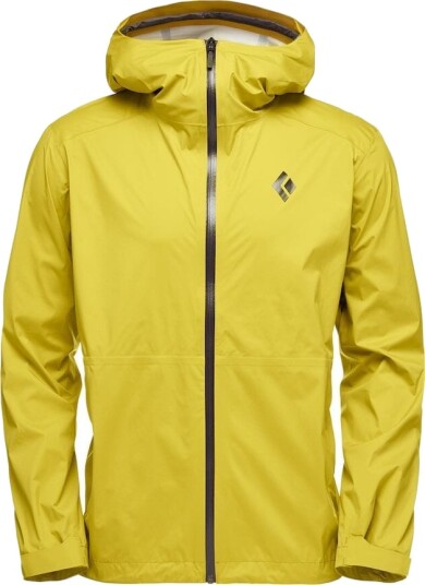 Black Diamond Stormline Stretch Rain Sykkeljakke Sulphur M Black Diamond Stormline Stretch Rain Sykkeljakke Sulphur M