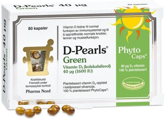 Pharma Nord Bio D-Pearls Green 40 µG