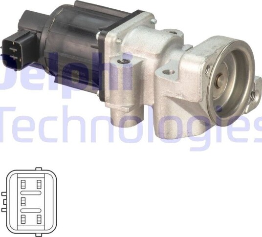 EGR-ventil DELPHI EG10524-12B1