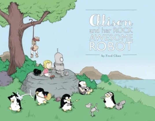 Alison And Her Rock Awesome Robot Av Fred Chao