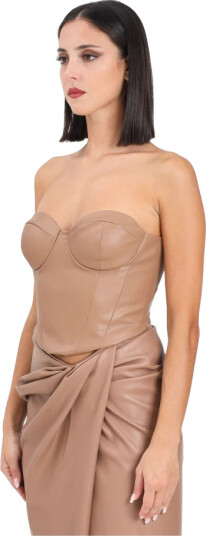Alma Sanchez Dame Topper Brun L, Alma Sanchez Dame Topper Brun L,