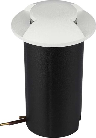 1W LED nedgravningsspot 12V IP67 3000K varm hvit Ø6cm Hull: Ø4,3 cm Kulør : Varm