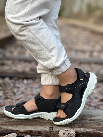 Ecco Biom Raft Sandaler Svart 25