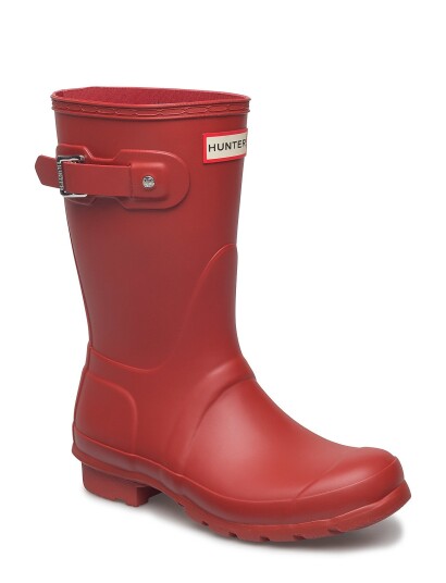 Hunter Womens Original Short Boot Red 37