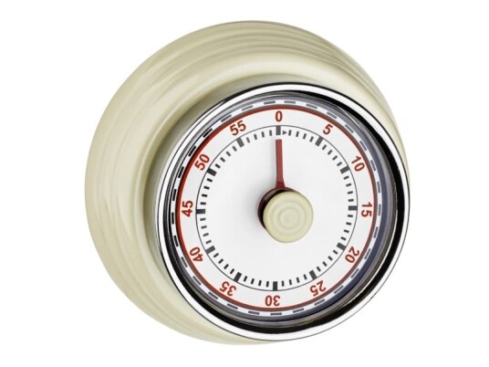 Tfa-Dostmann 38.1037 Mekanisk tidsur Beige 60 min Metall Analog Magnetisk