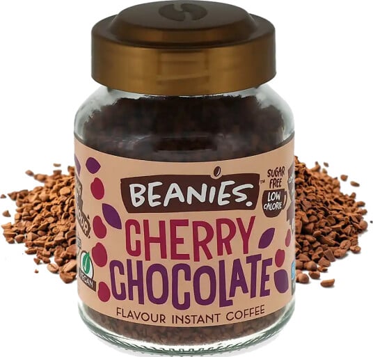 Beanies | Kirsebærsjokolade 50 g pulverkaffe Beanies | Kirsebærsjokolade 50 g pulverkaffe