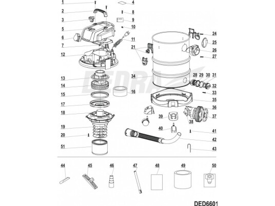 The Base Of The Vacuum Cleaner