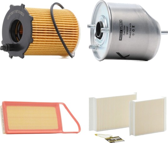 Filtersett RIDEX PLUS 4055F11619P