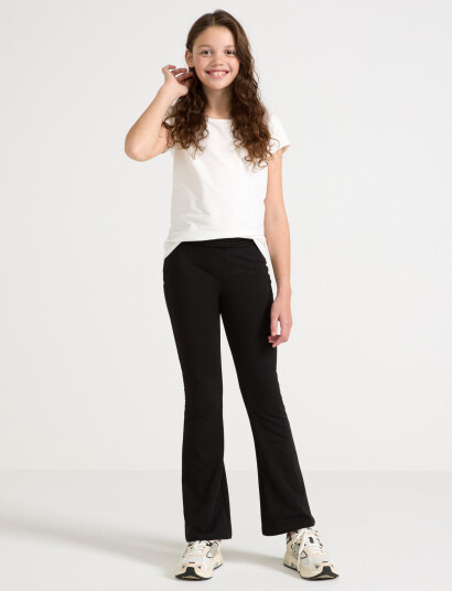 Lindex Utsvängda Leggings Med Borstad Insida Black 164 Lindex Utsvängda Leggings Med Borstad Insida Black 164
