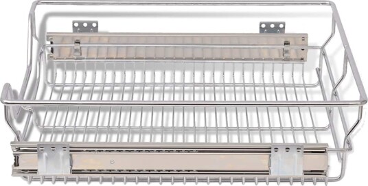  Uttrekkbare kurvskuffer 2 stk 500 mm 50480