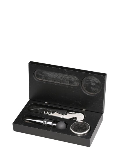 cilio Vin-Sæt 3-Stk. Bardolino - Silver - ONE SIZE