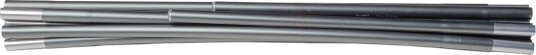 Hilleberg Pole 370 cm x 10 mm Allak 2 Grey OneSize Hilleberg Pole 370 cm x 10 mm Allak 2 Grey OneSize