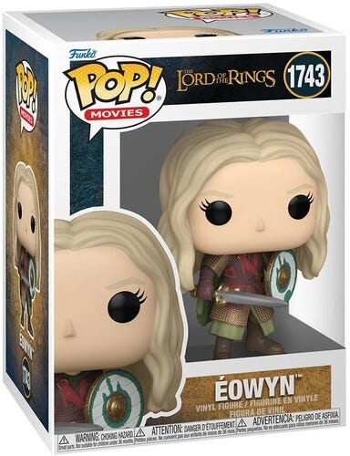 Funko POP Eowyn Chase Ringenes Herre Figur til Samling